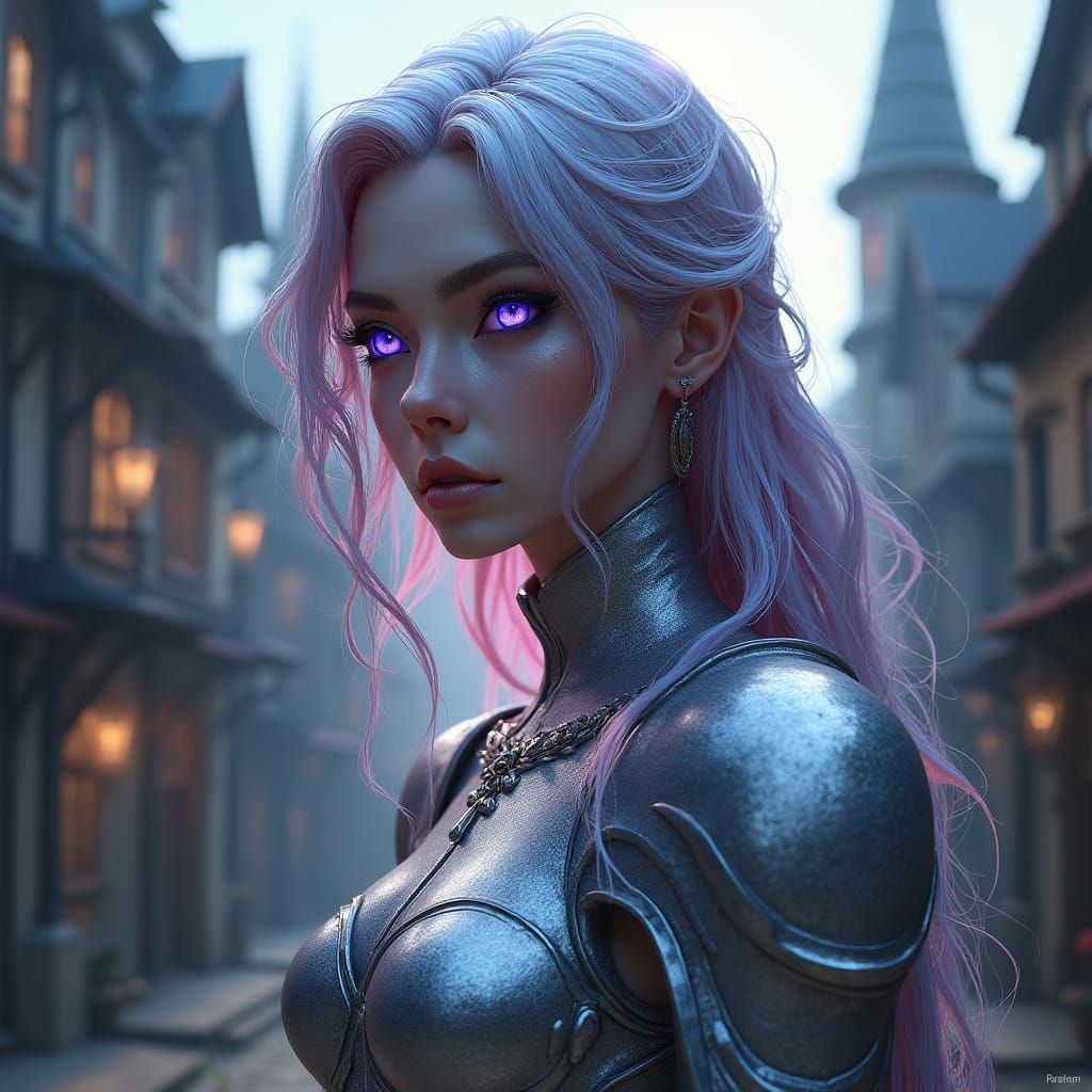 Fantasy Heroine Stands Tall in Victorian-Inspired Medieval T...