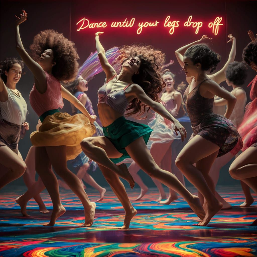 Dance until your legs drop off