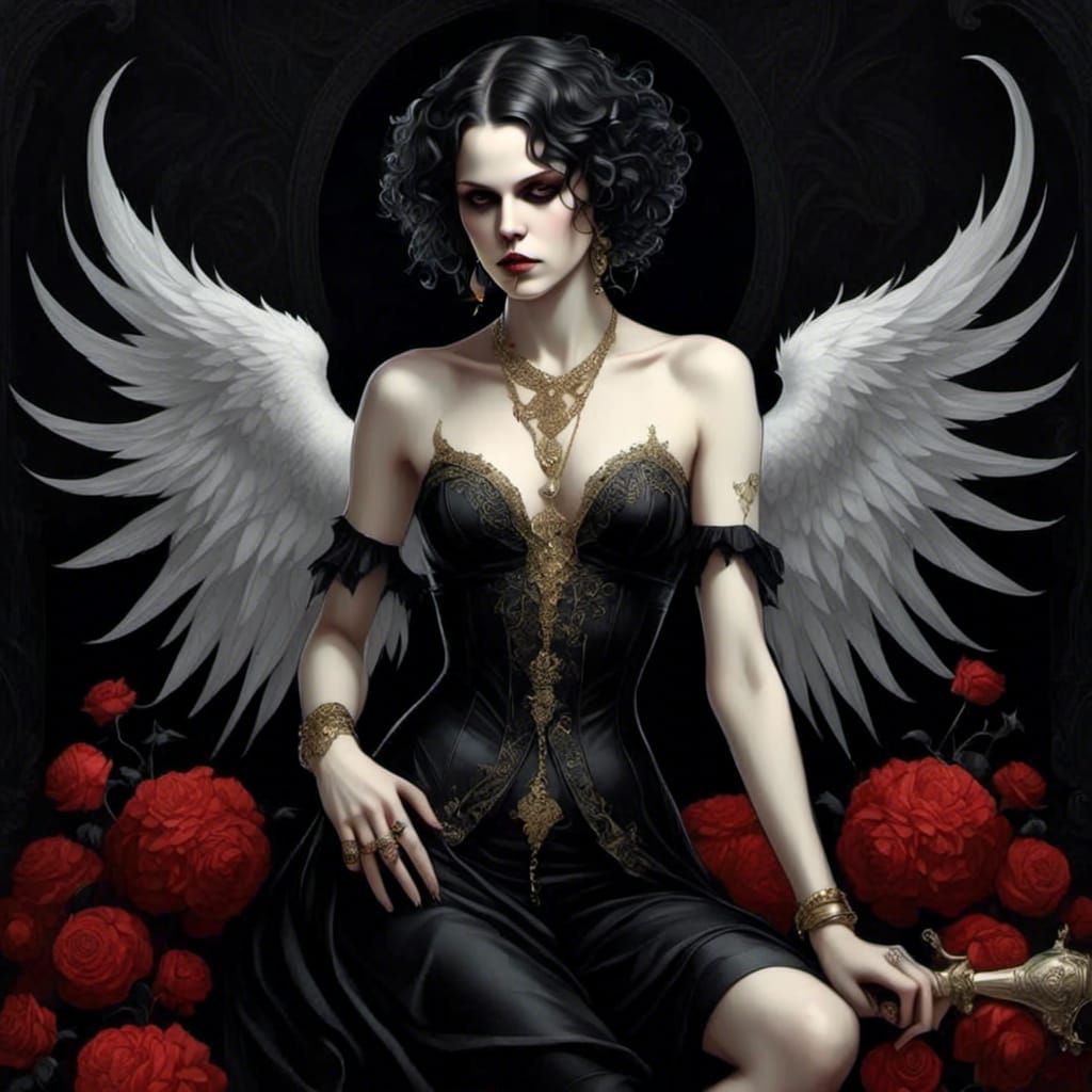 Devilish Figure Generated by AI