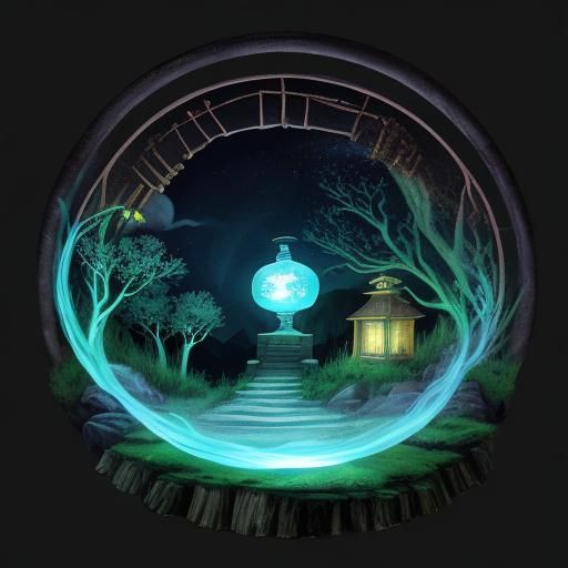 Spirit World Portal Lantern