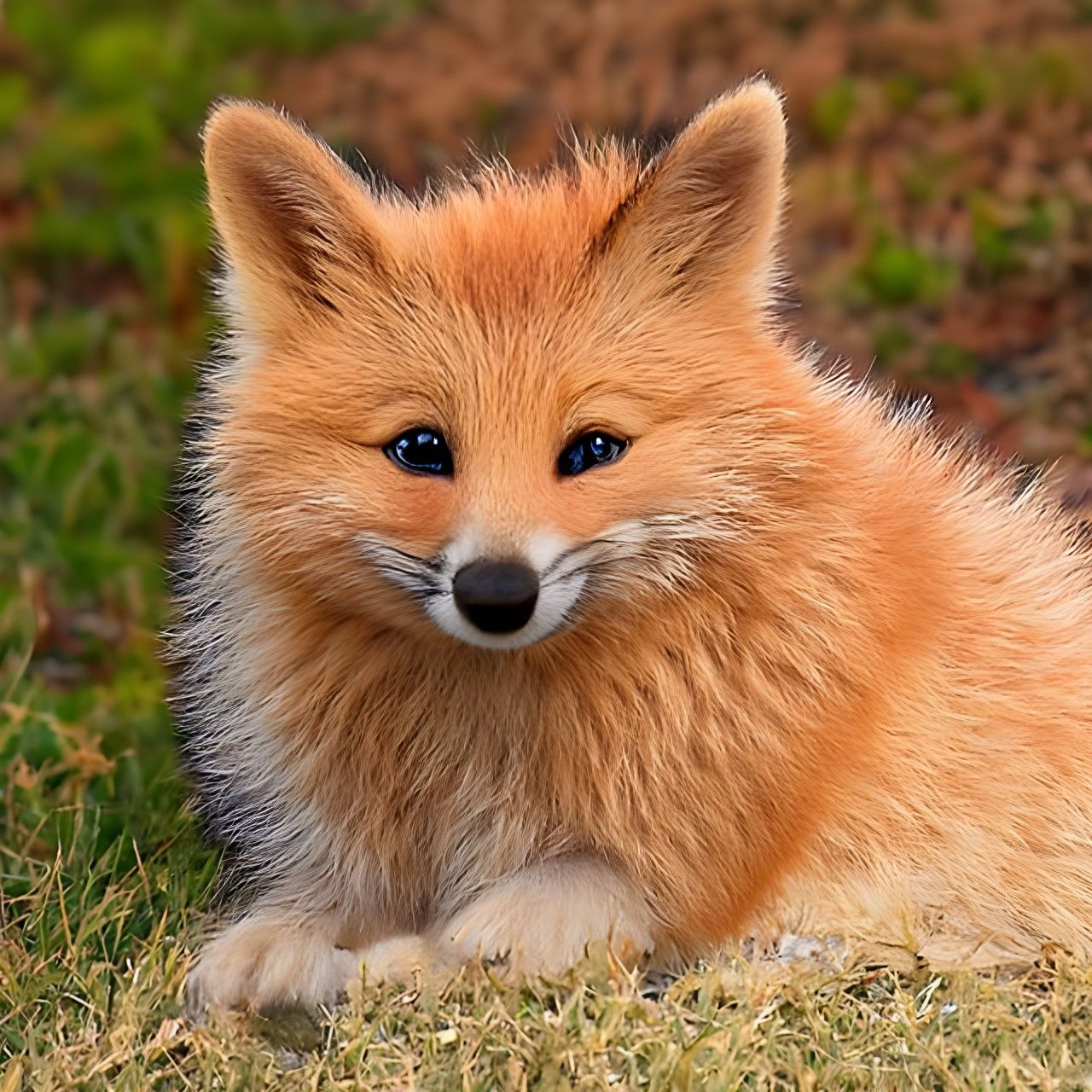 Adorable Red Fox in Golden Hour Light