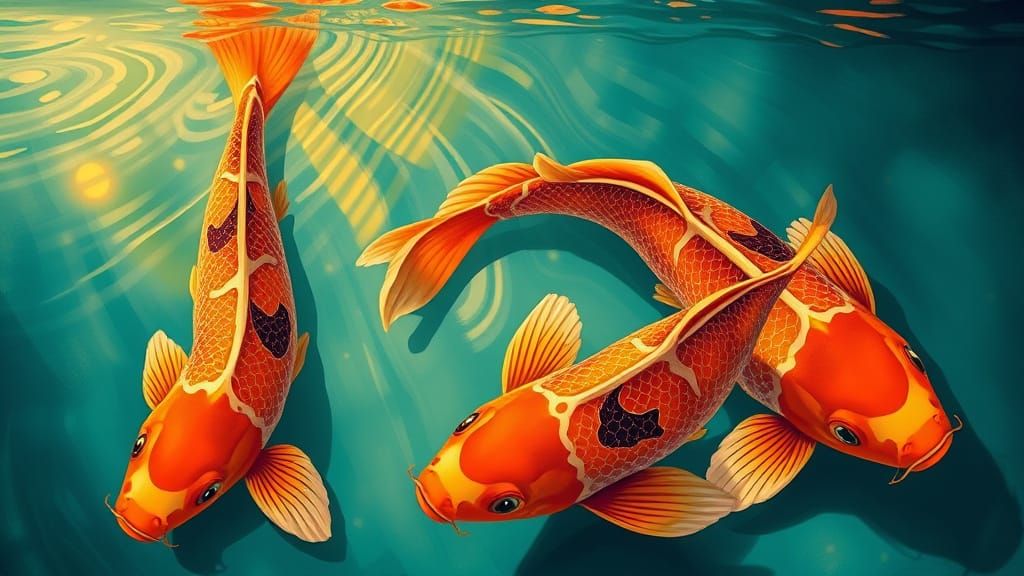 Koi carps 4