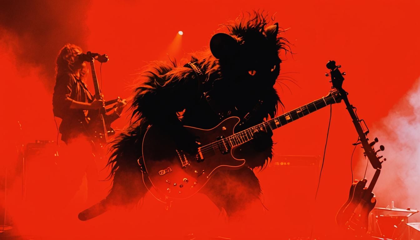 Mouse and Cat Rock Band in Concert