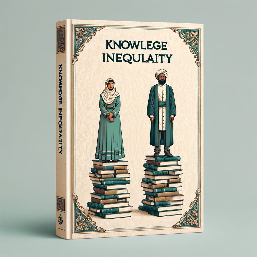 Knowledge Inequality Book Cover: Access Disparities