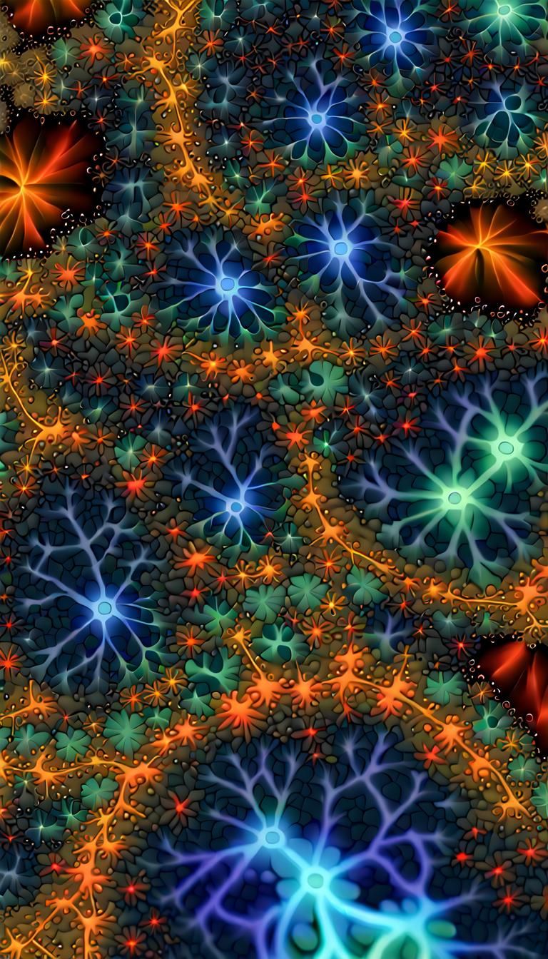 Prebiotic to Biotic Transition via Fractal Patterns