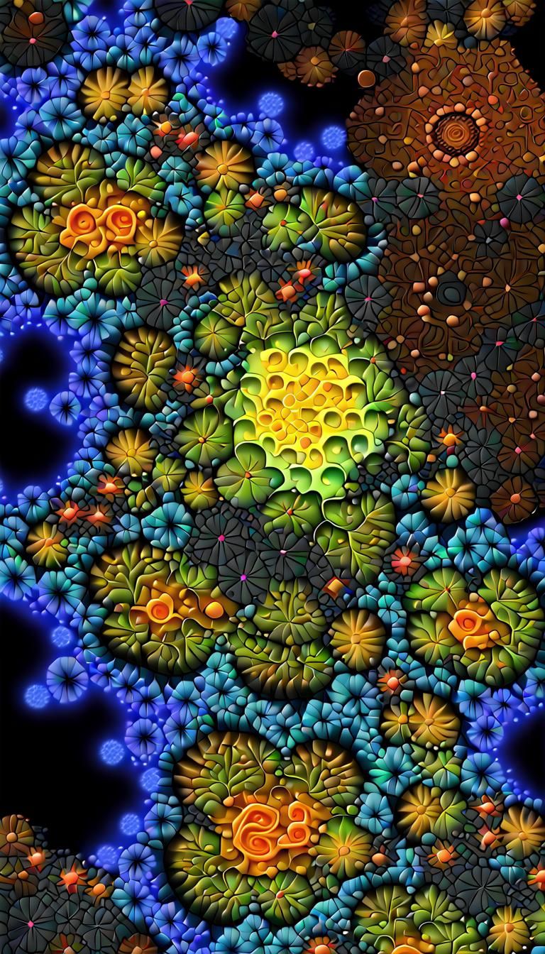 Prebiotic to Biotic Transition via Fractal Patterns