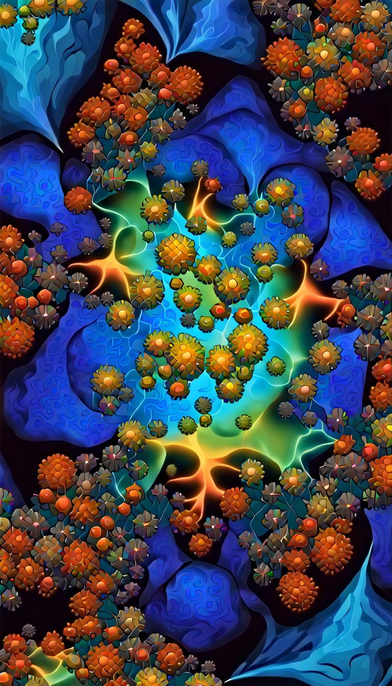 Prebiotic to Biotic Transition via Fractal Patterns