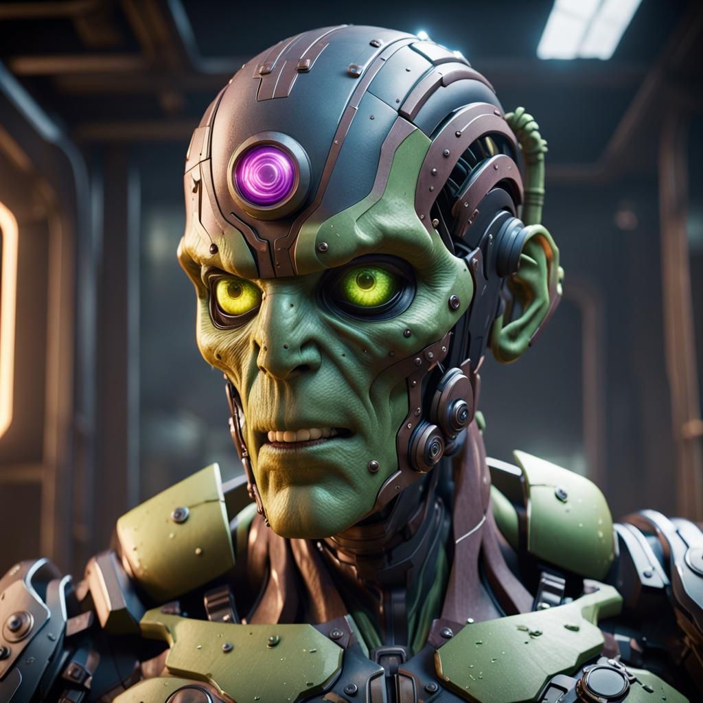 Brainiac: 3D Cinematic Game Art in 8K
