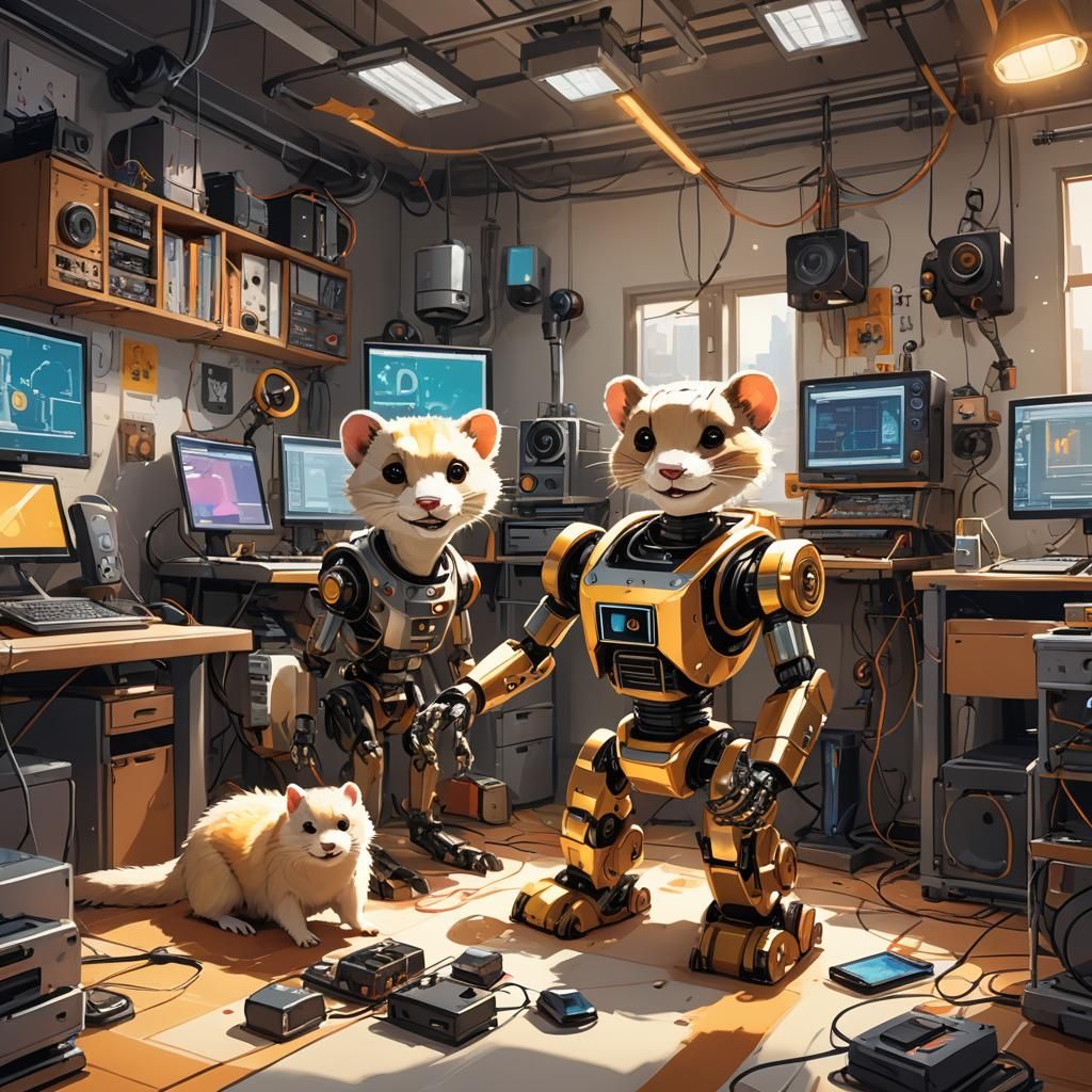Robot and Ferret Podcast: Modern Digital Concept Art