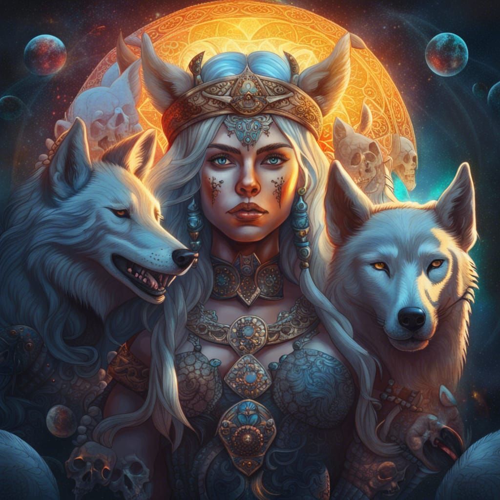 Viking Goddess louve