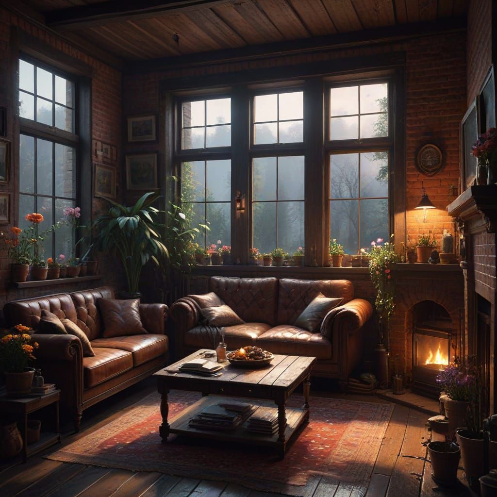 Cozy Artist Workshop Inside Brick House