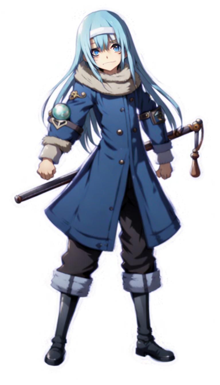 Rimuru Tempest Digital Rendering