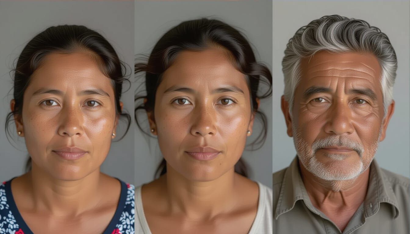 El Salvador Portraits: Realistic Studio Photography