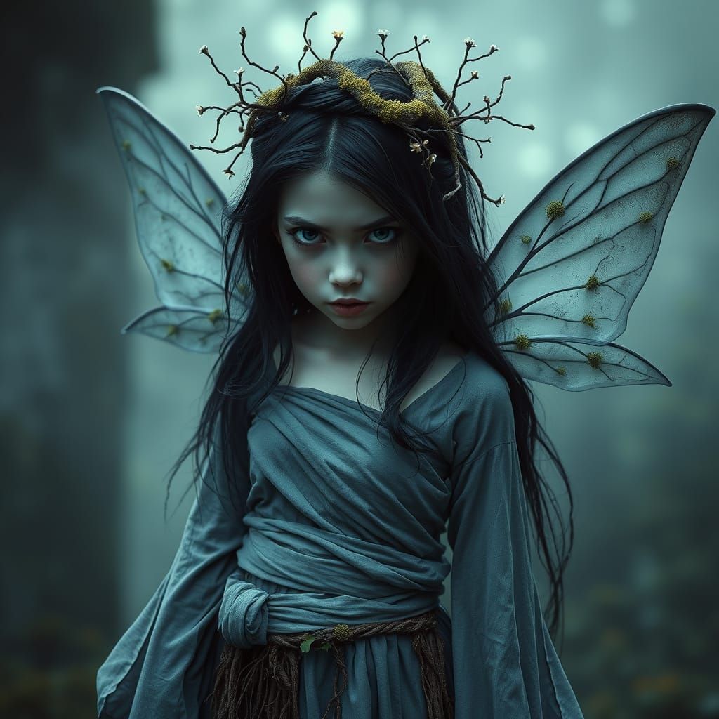 A mysterious teenage fairy,