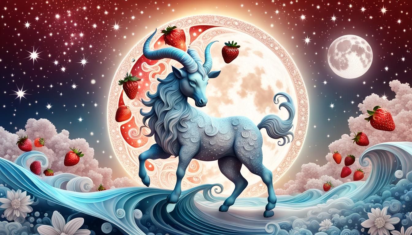 Strawberry Full Moon in Capricorn: Astrological Masterpiece