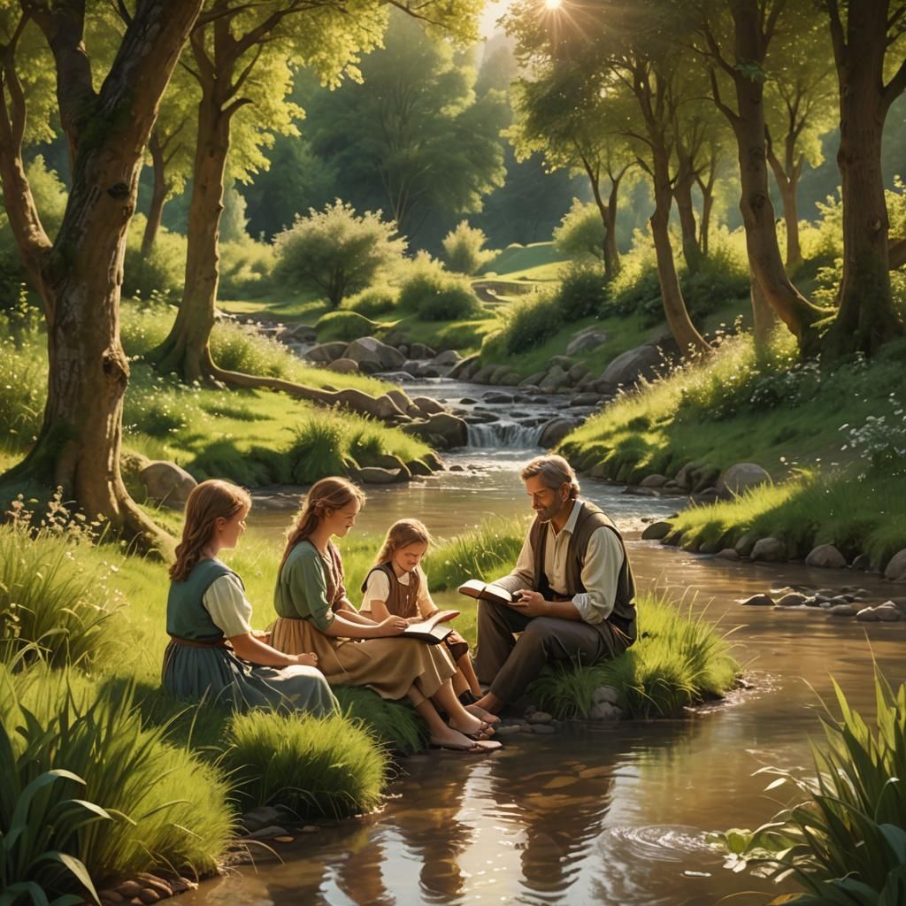 Renaissance Family Reading Bible by Brook