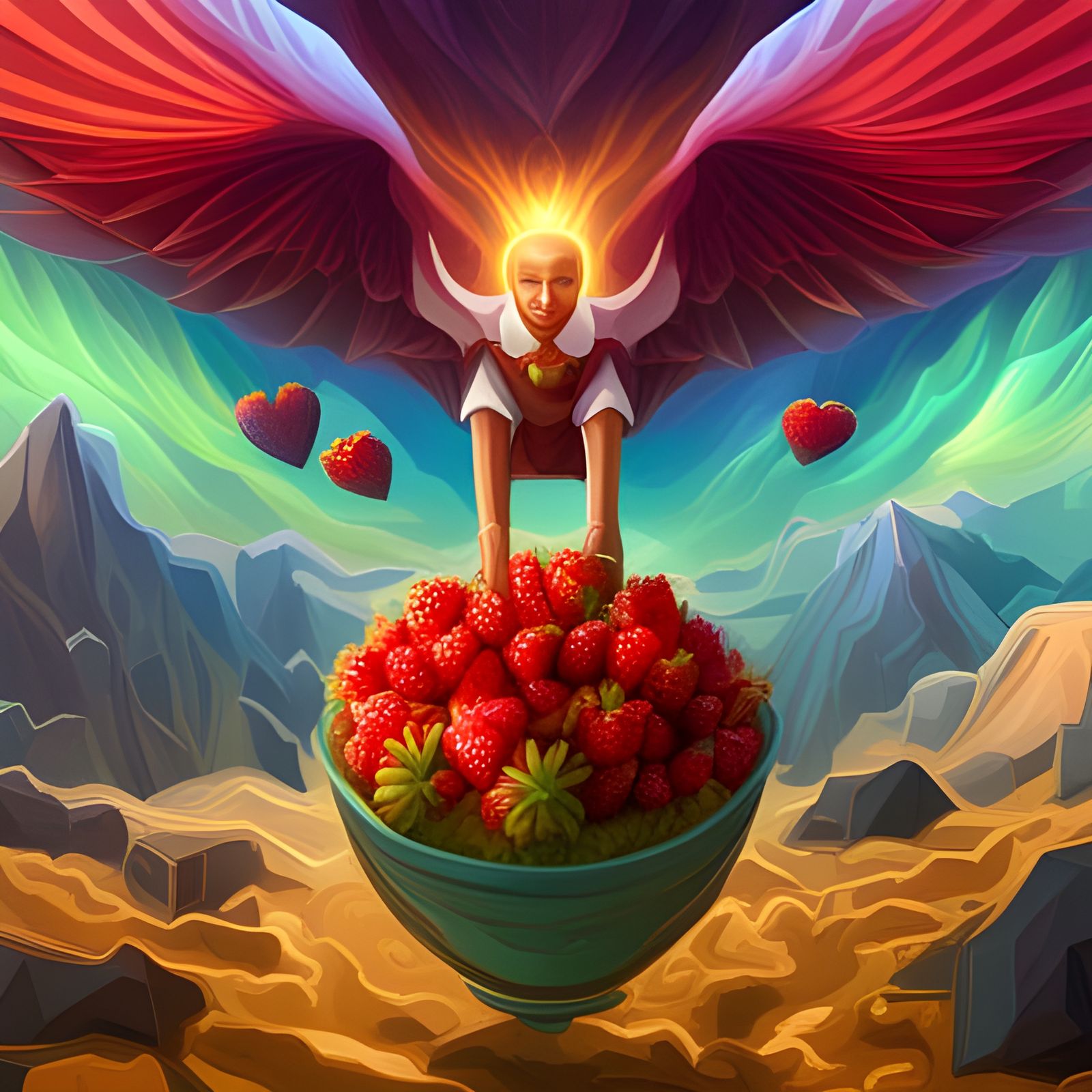 The magic of strawberries