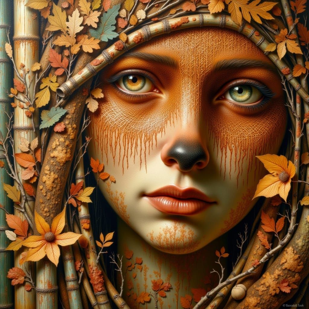 Jörmorph in Hyperrealistic Woodcut Style