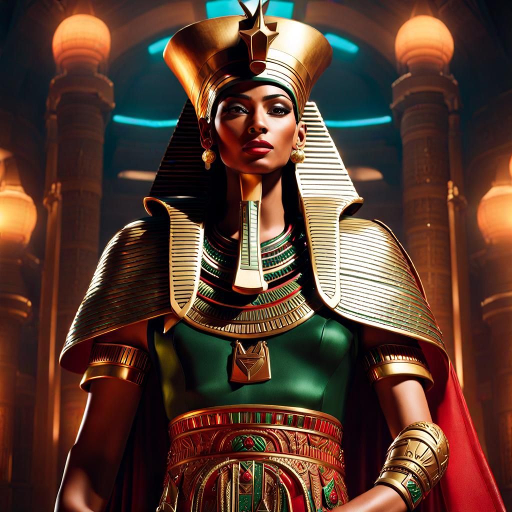 Egyptian Santa Claus in a Snowy Miracle