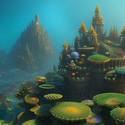Majestic Coral City Empire Undersea
