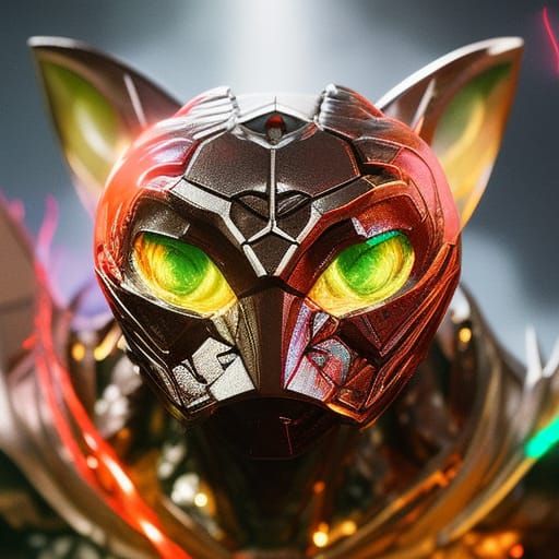 Hyperdetailed Portrait: Gollum Necromorph Hybrid in Oil Pain...