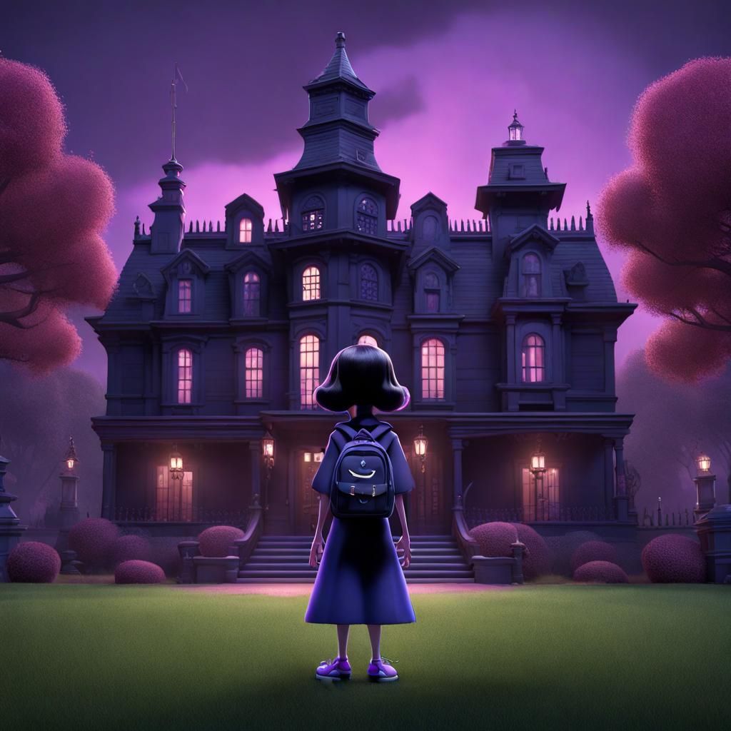 Vampirina's First Day at Haunted Mansion School