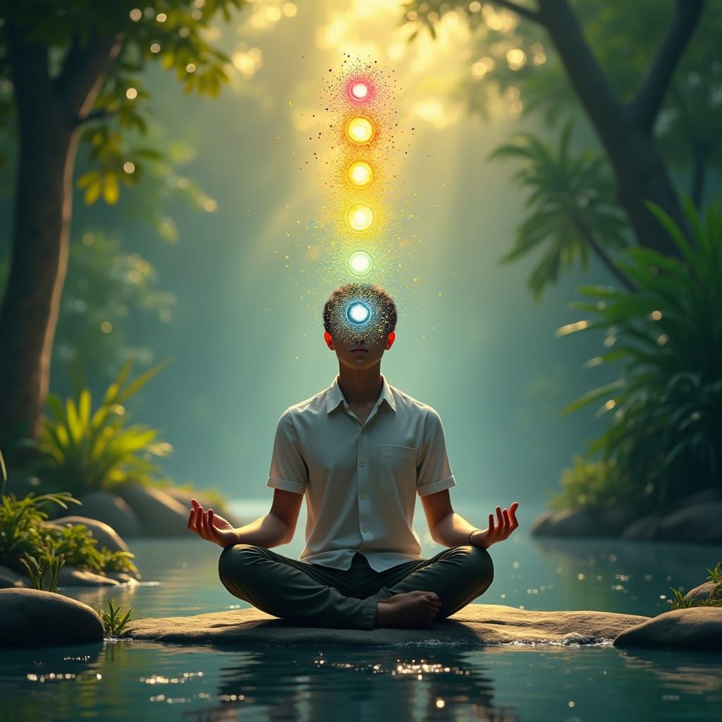 Serenely Balanced Entrepreneur Thrives in Lush Business Sanc...