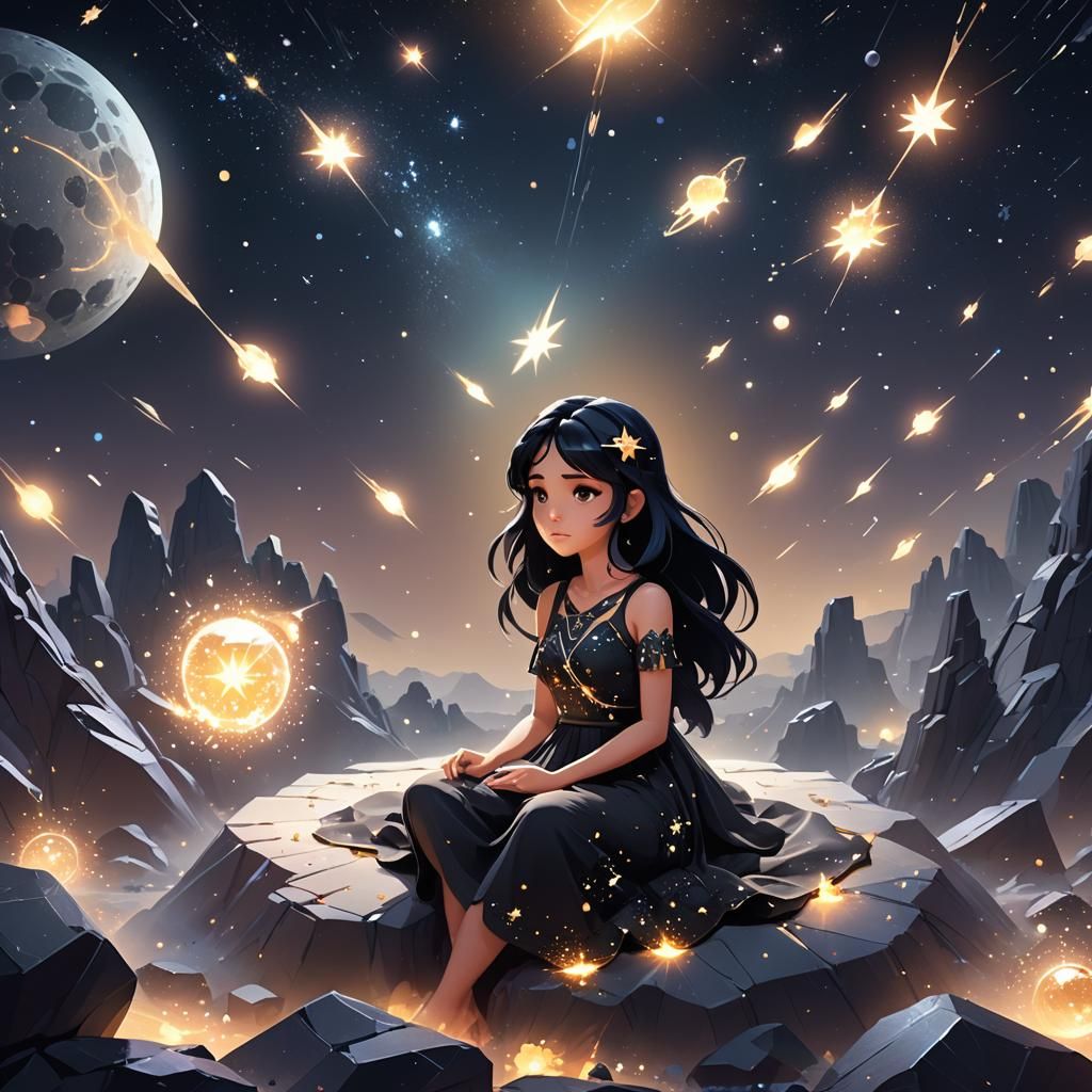 Girl of the Nebula: Fantasy Concept Art