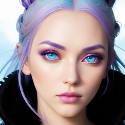 Periwinkle pastel beauty