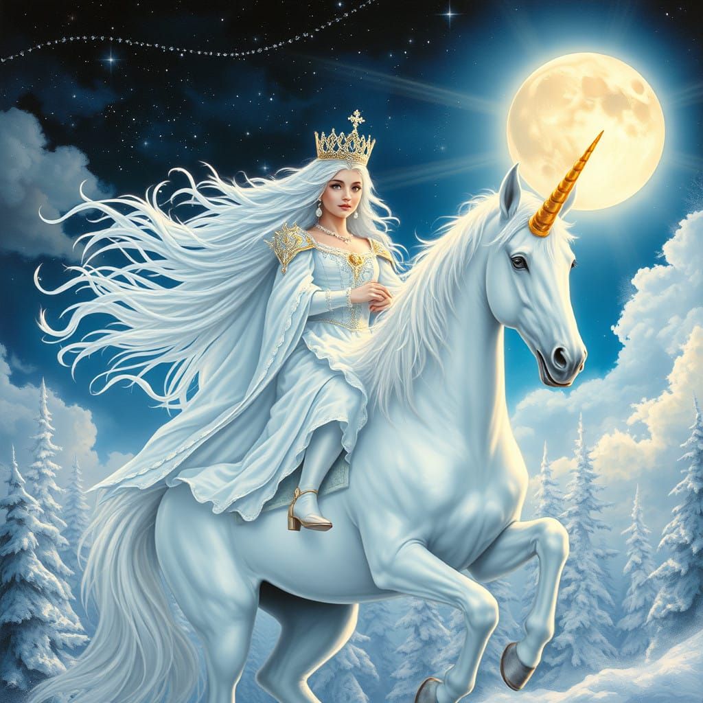 Ethereal Fantasy Forest in Celestial Splendor