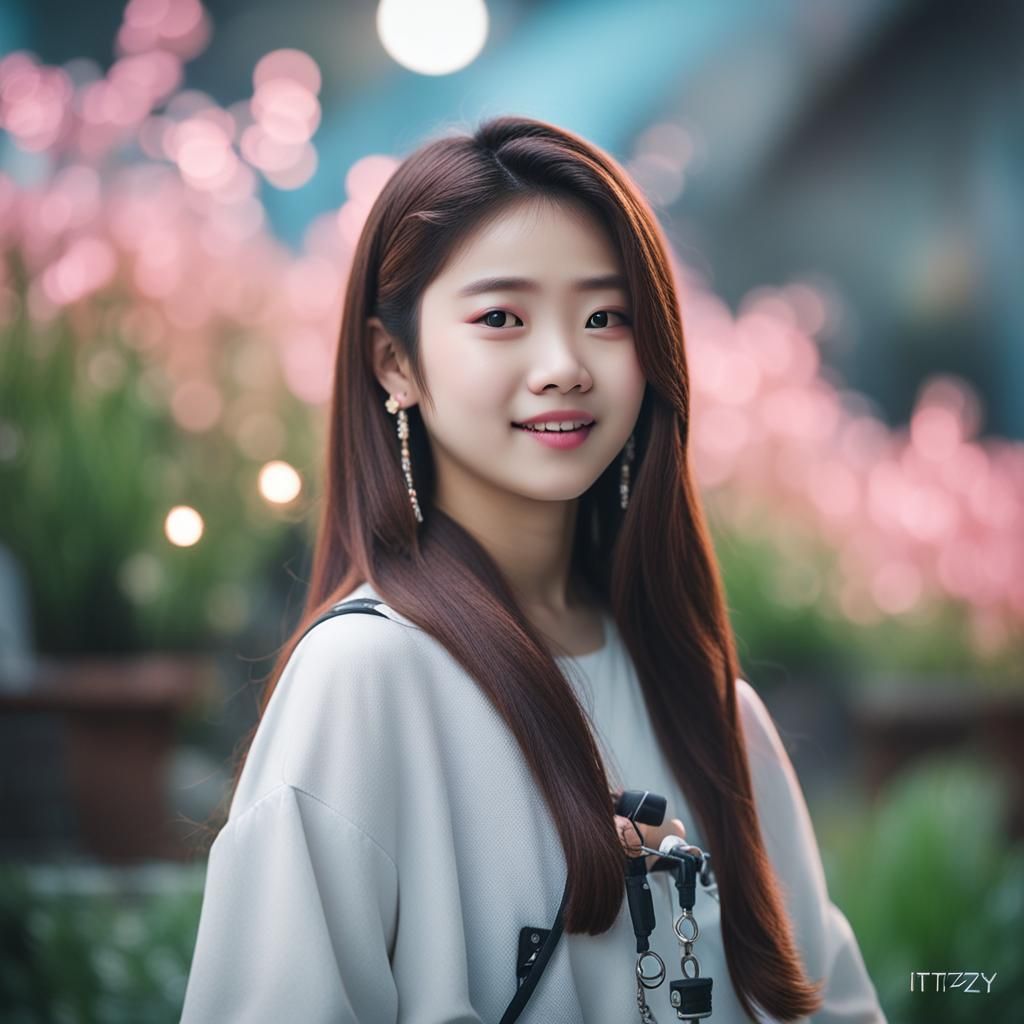 ITZY Yeji: Professional Photography with Bokeh