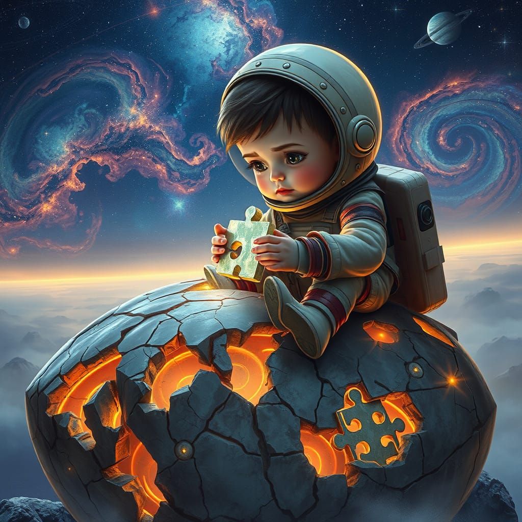 Young Astro Child Finds Hope in Cosmic Puzzle