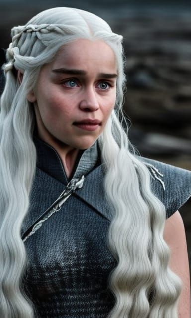 Dragon Rider in Stormy Seas