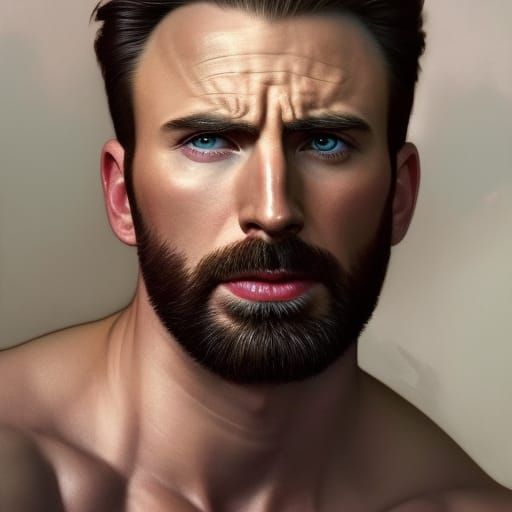 Hyperrealistic Portrait of a Man in 8k UHD