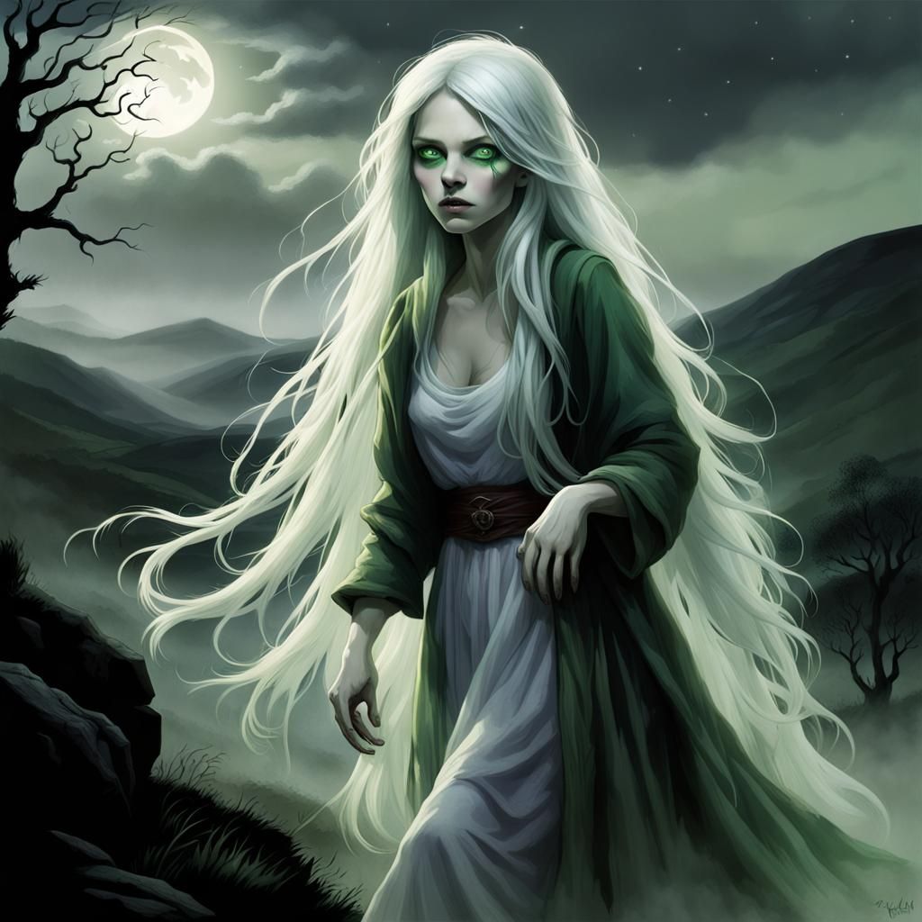 Misty Banshee of County Kerry: Haunting Requiem