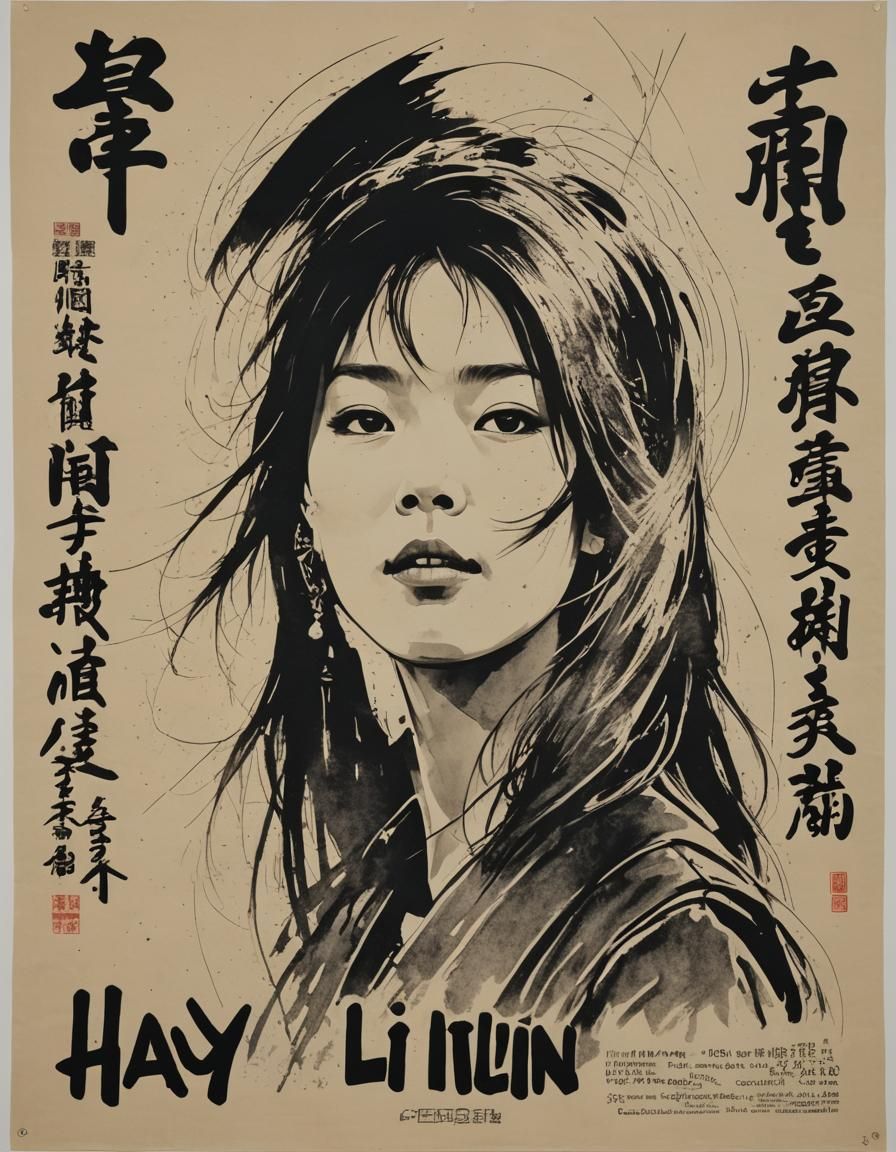 Hay Lin Film Poster in Hammer Style
