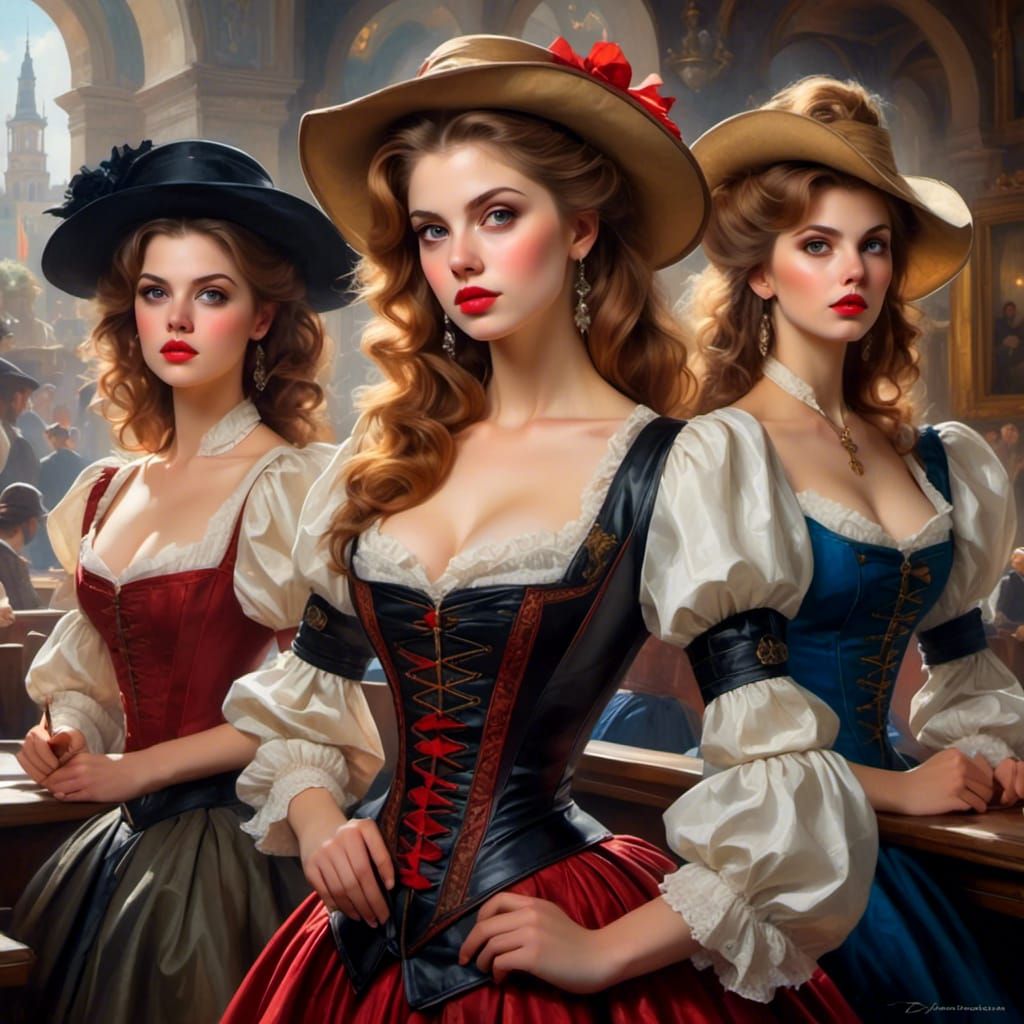 Anna Kendrick as a Musketeer in Madrid