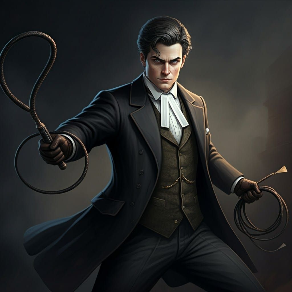 Victorian Lawyer as Comic Book Character