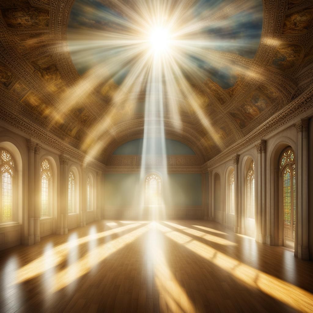 Light Beings at Spiritual University in Heavenly Sunshine