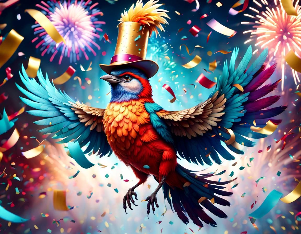 New Years bird