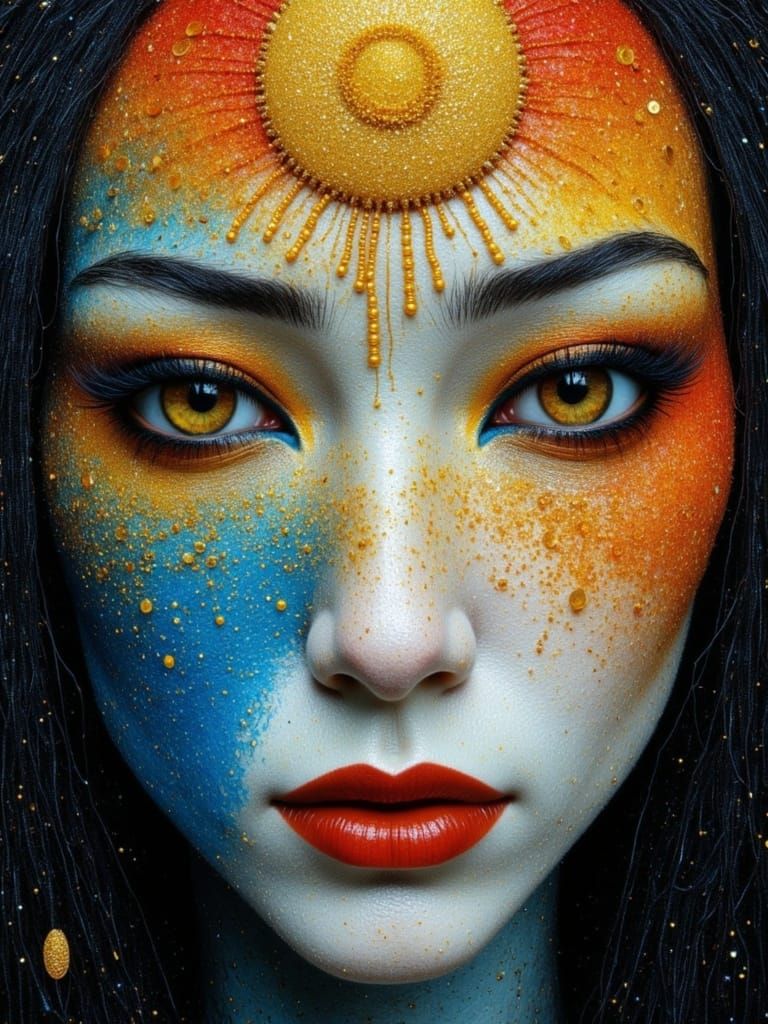 <lora:Surreal Shine:1.0> Amaterasu, goddess