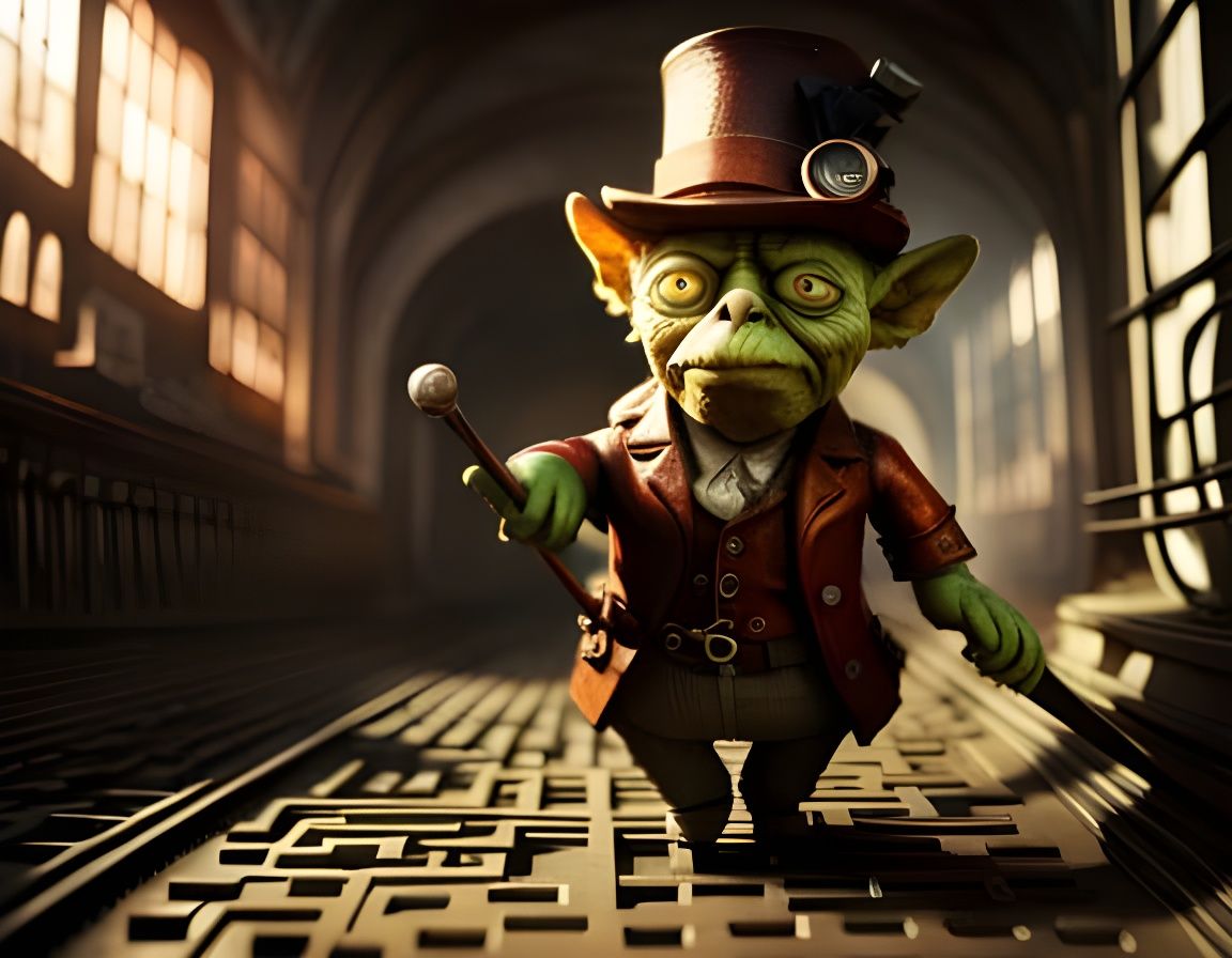 Steampunk Goblin