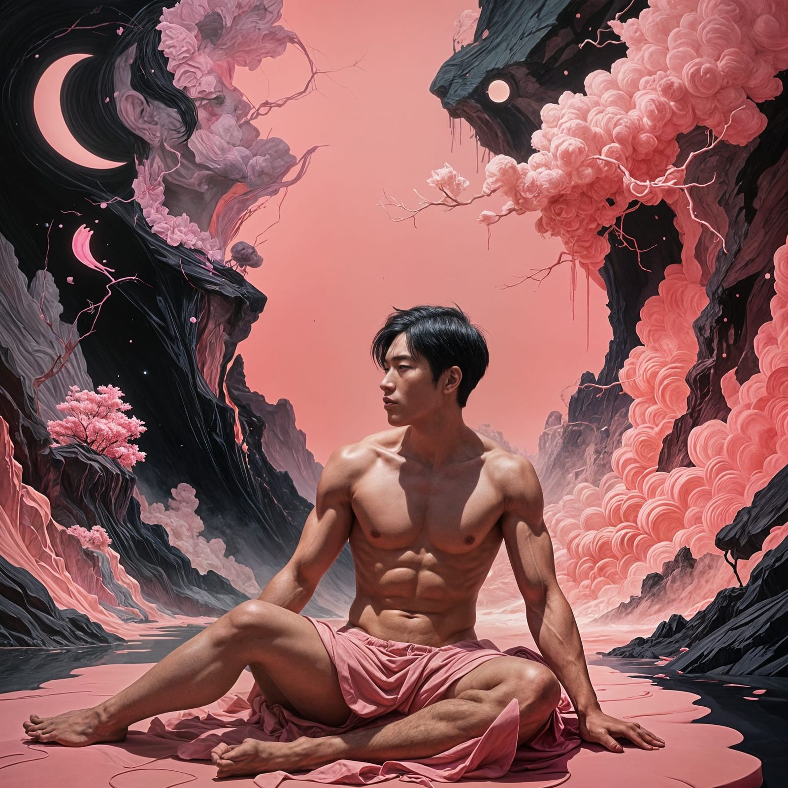 Man Divided: Pop Surrealism vs. Asian Illustration