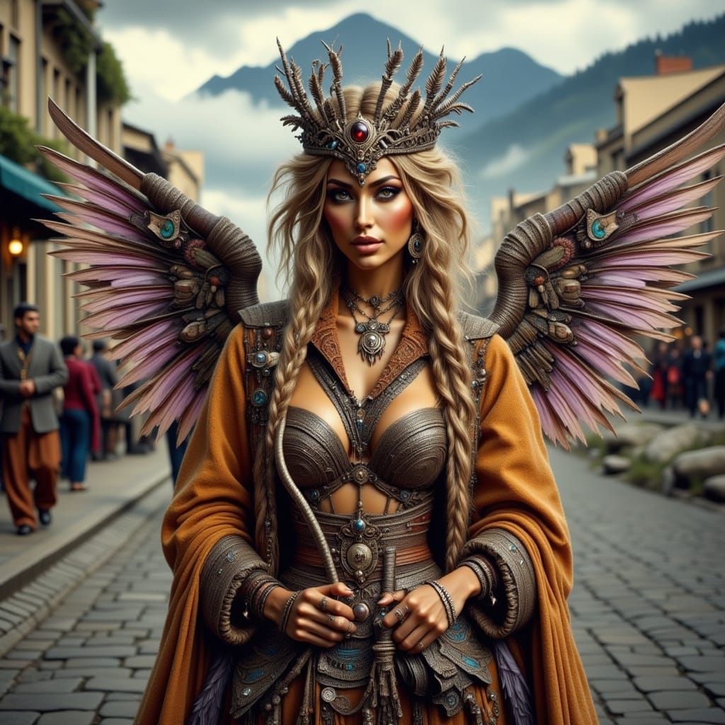 AI Art: Abstract Textures and Geometric Patterns