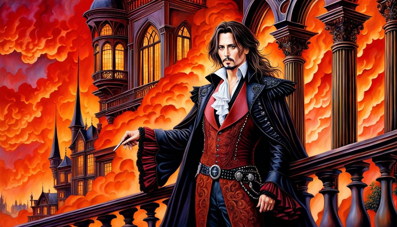 Smoldering Johnny Depp