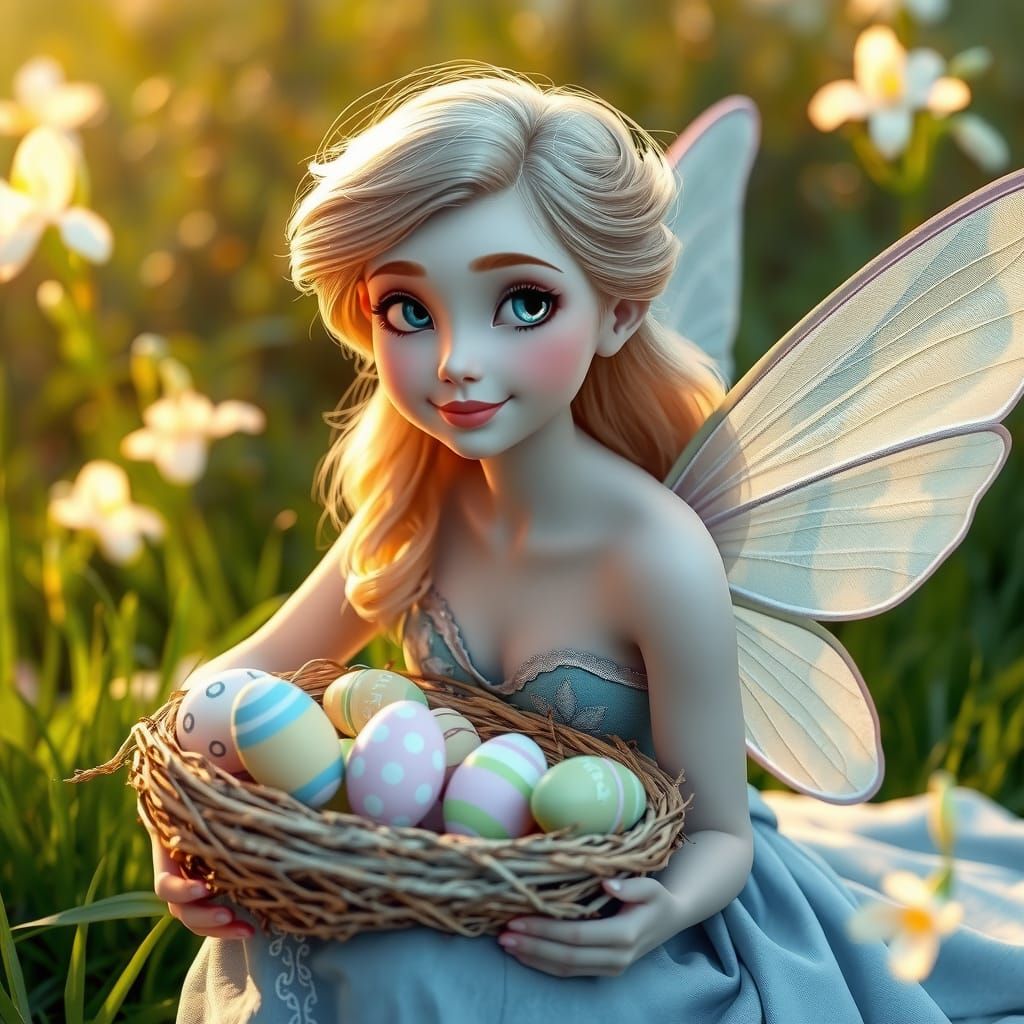 Enchanting Fairy of Springtime Delight