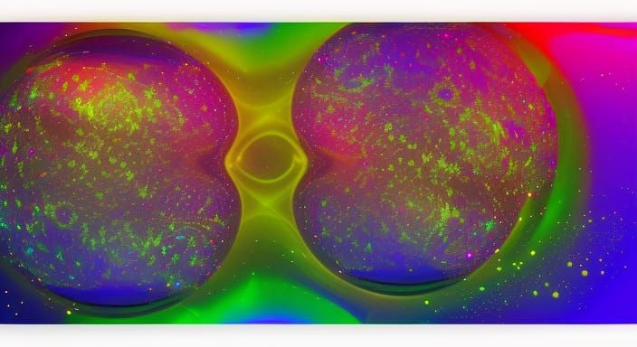 Quantum Bubbles Exploding: A Holographic Cosmic Illustration