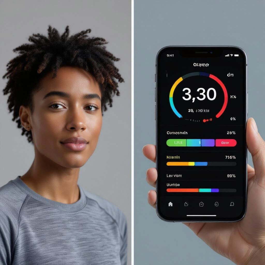 Health Analysis Split Screen: Before and After Results