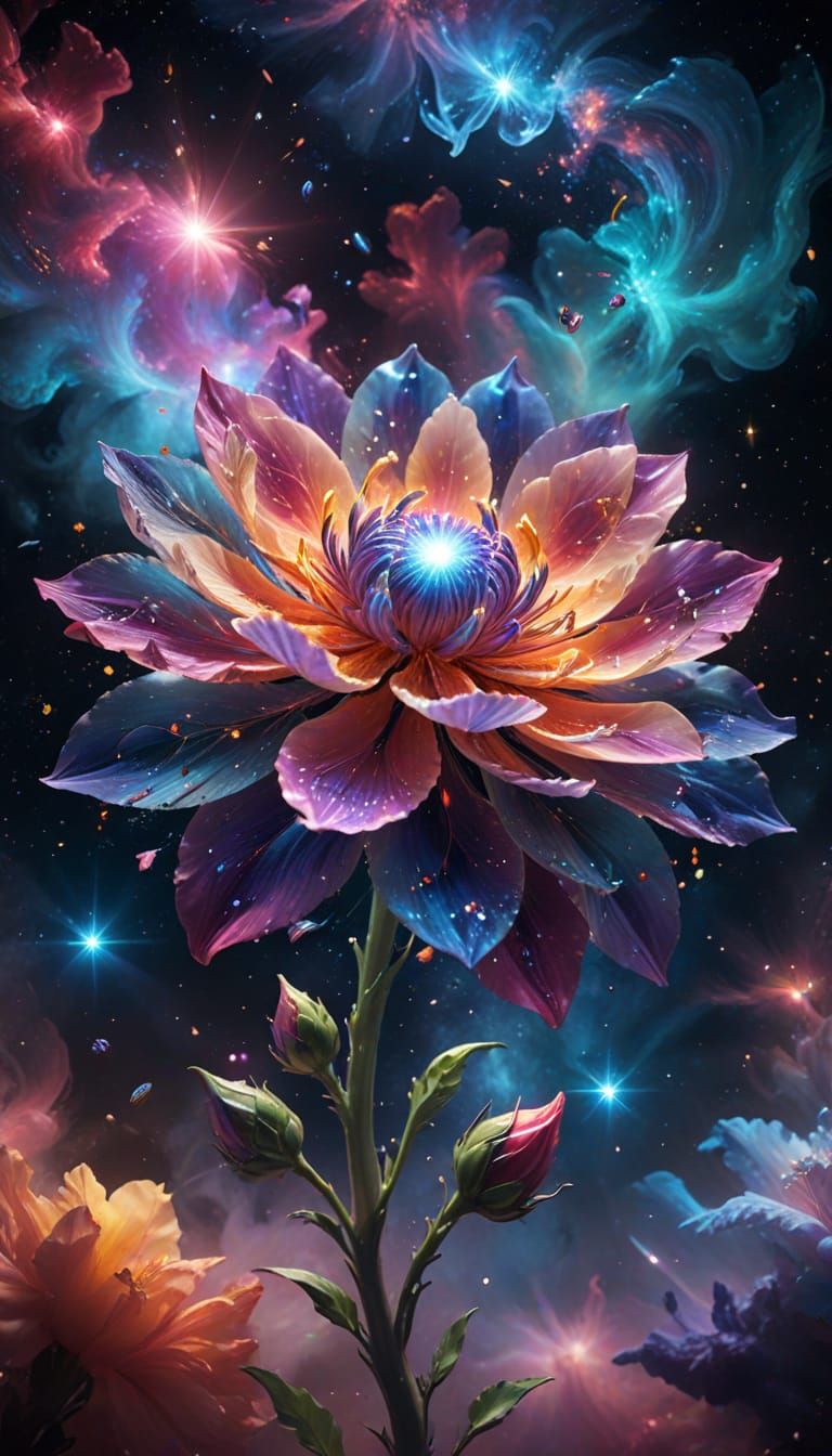 Chromatic flower series pt. 2