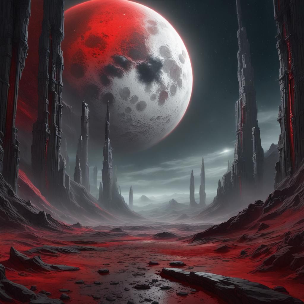 Galactic Horror World in Deep Space